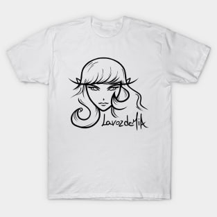 LavozdeMIA lineart negro T-Shirt